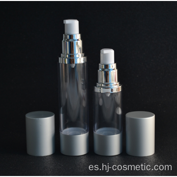 Venta al por mayor nuevo diseño de lujo vacío 30 ml 50 ml acrílico crema facial loción sin aire botella cosmética